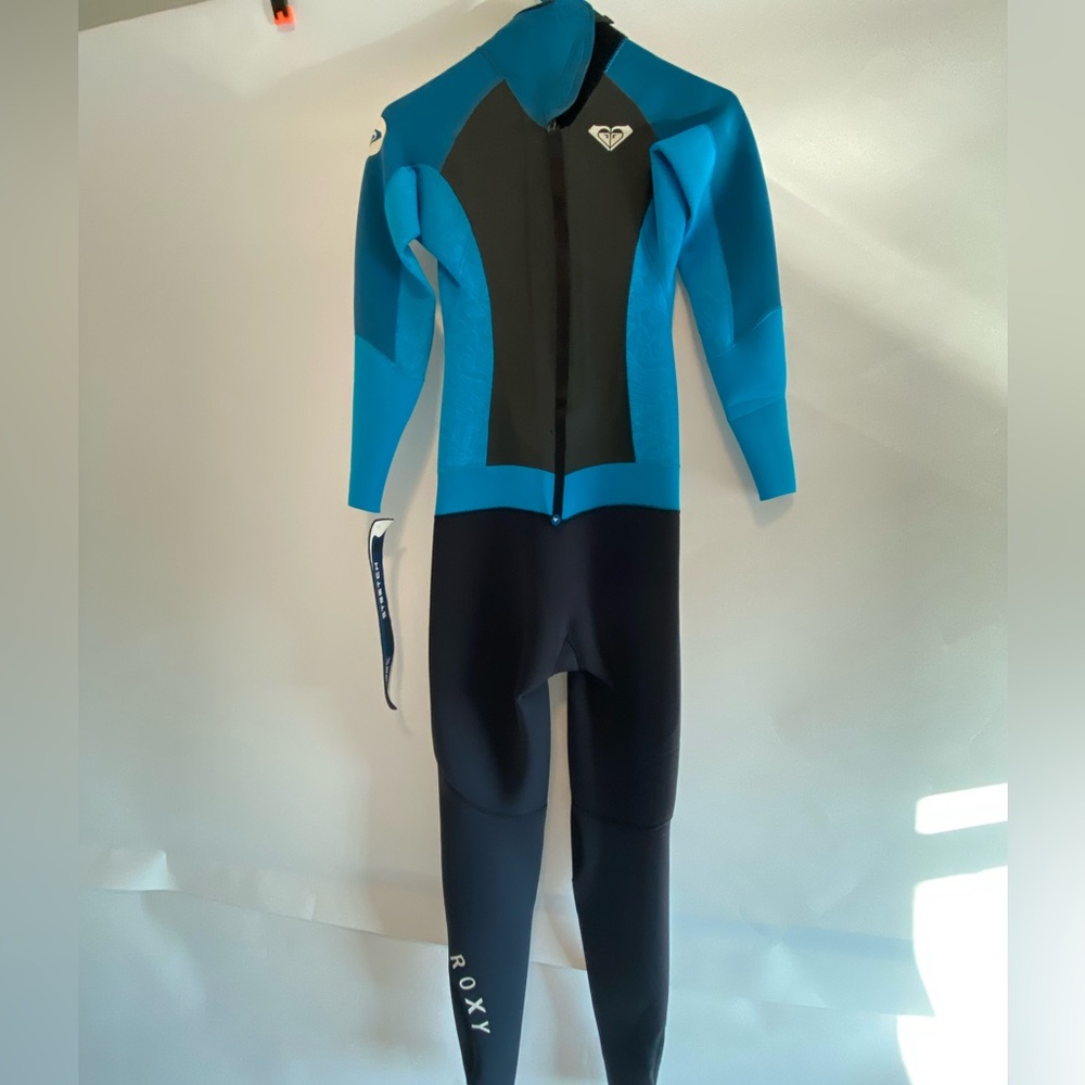 Roxy Women's Teal and Black Full Suit Wetsuit - Picture 2 of 11